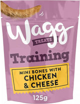 Wagg Training Treats with Chicken & Cheese - 7 x 125g, Wagg,