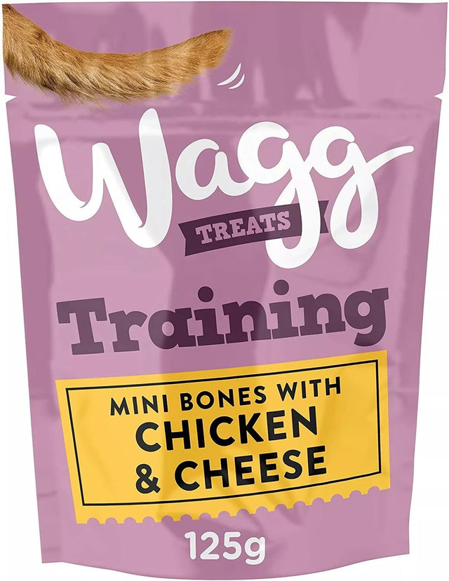 Wagg Training Treats with Chicken & Cheese - 7 x 125g, Wagg,