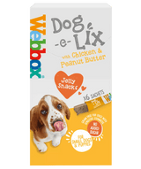 Webbox Dog - e - Lix with Chicken & Peanut Butter Jelly Dog Treat - 11 x 90g Boxes, Webbox,