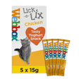 Webbox Lick - e - Lix Chicken Cat Treats - 10 Packs of (5x15g), Webbox,