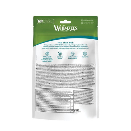 Whimzees Small Alligator Daily Dental Treat For Dogs - 24 pack x 6, Whimzees,