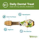Whimzees Toothbrush XS - 6 x 48 Treat Bag, Whimzees,