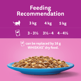 Whiskas 1+ Fish Favourites in Jelly Adult Wet Cat Food Pouches, Whiskas, 80 x 85g