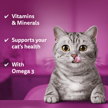 Whiskas Dentabites Adult Cat Treats with Chicken - 6 x 40g, Whiskas,