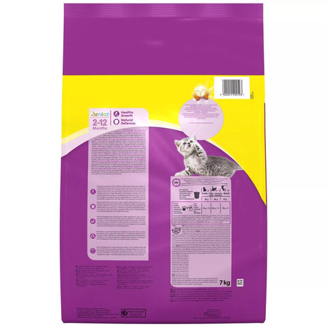 Whiskas Dry 2 - 12 Month Kitten Chicken, Whiskas, 7 kg