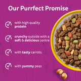 Whiskas Senior 7+ Dry with Chicken Cat Food, Whiskas, 1.9 kg