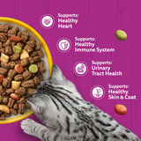 Whiskas Senior 7+ Dry with Chicken Cat Food, Whiskas, 1.9 kg