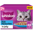 Whiskas Senior 7+ Fish Favourites in Jelly Cat Food 4x (12x85g), Whiskas,