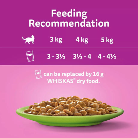 Whiskas Senior 7+ Mixed Menu in Gravy 4x (12x85g), Whiskas,