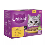 Whiskas Senior 7+ Poultry Feasts in Gravy 4x (12x85g), Whiskas,