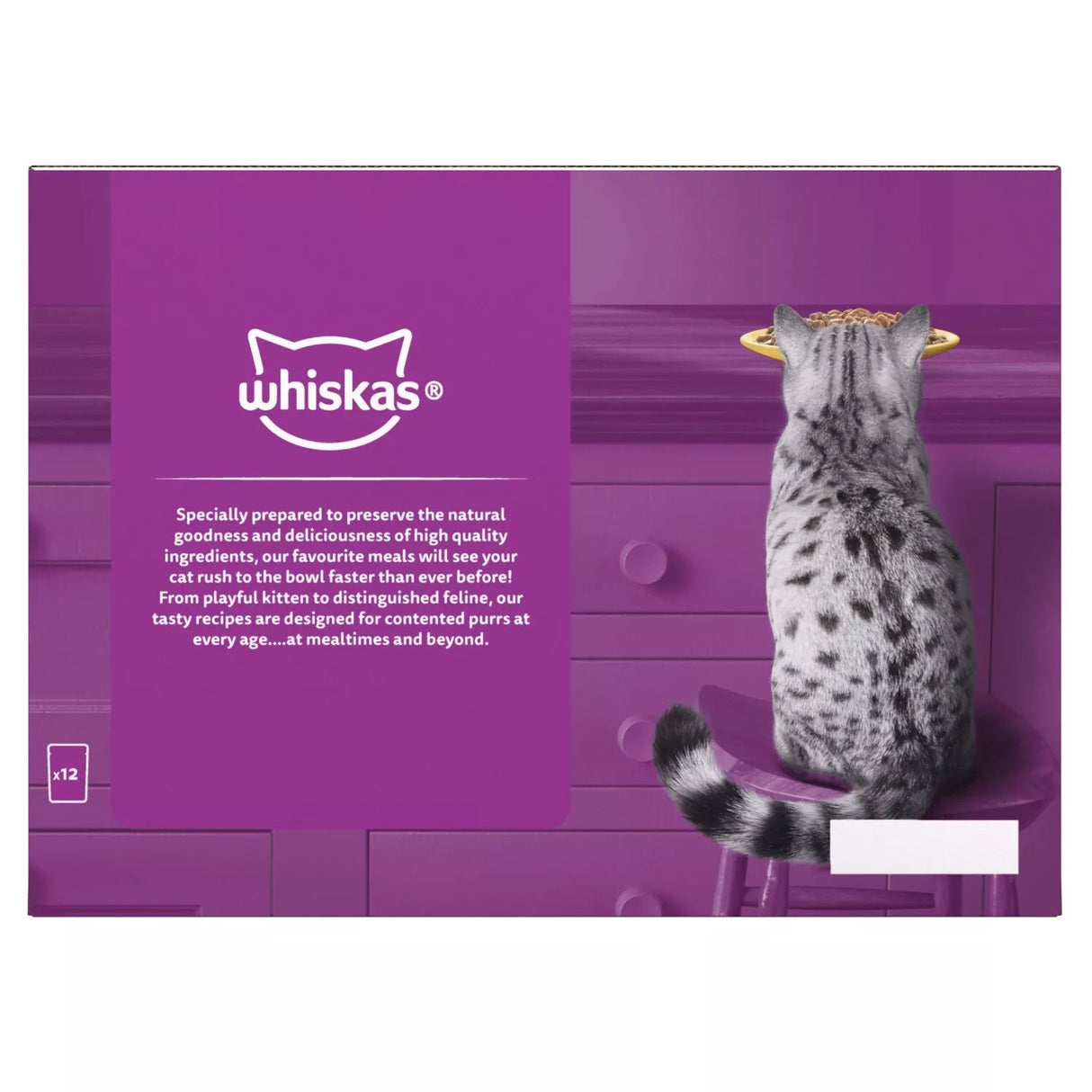 Whiskas Senior 7+ Poultry Feasts in Gravy 4x (12x85g), Whiskas,