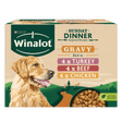 Winalot Adult Sunday Dinner in Gravy - 4x (12x100g) Pouches, Winalot,