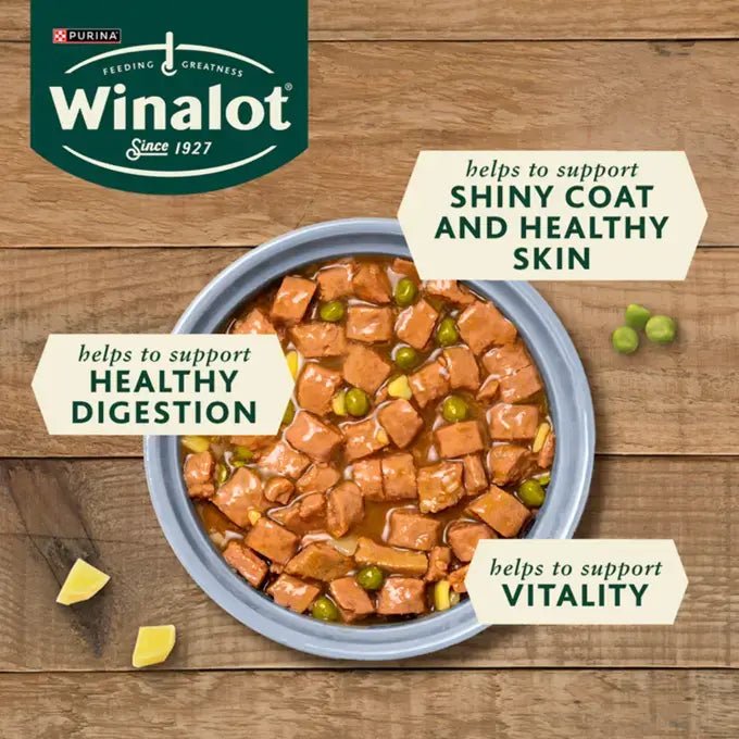 Winalot Friday Suppers Fish Variety in Gravy Wet Dog Food Pouches, Winalot, 4x (12x100g)