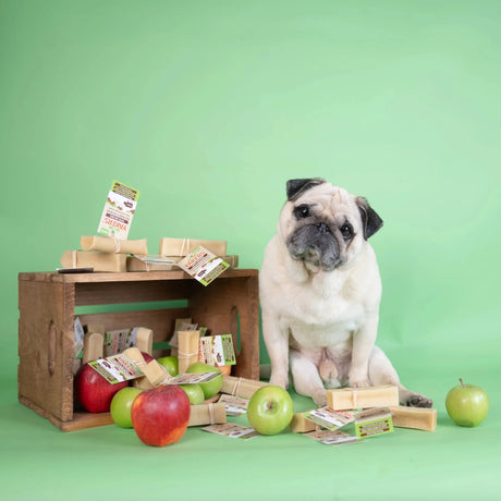 YAKERS Apple Dog Chew, Yakers, XL