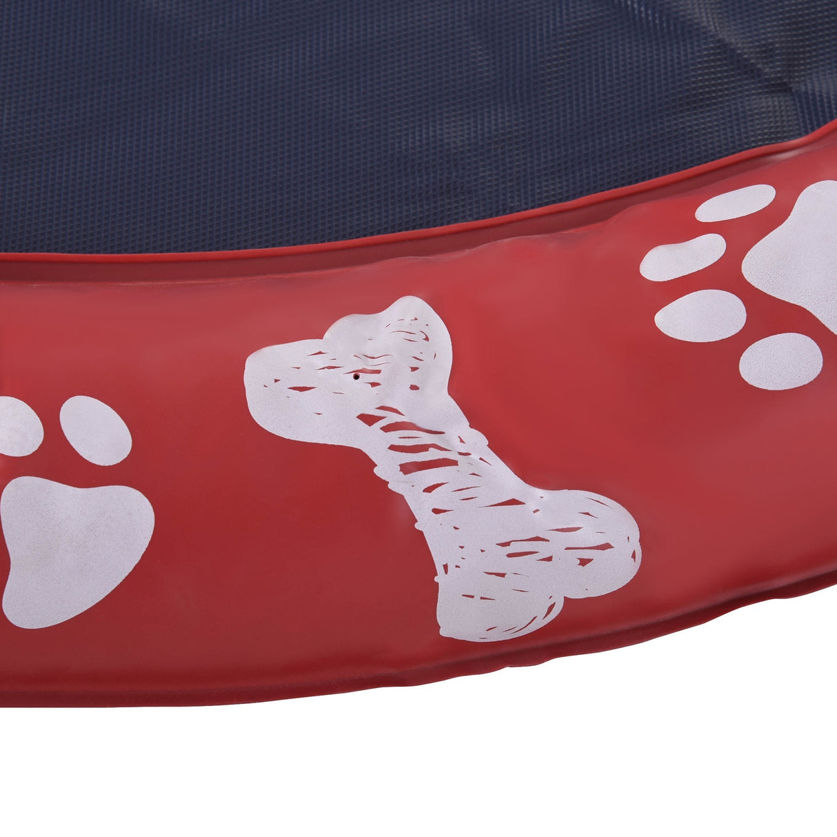170cm Splash Pad with Sprinkler for Pets, PawHut, Red