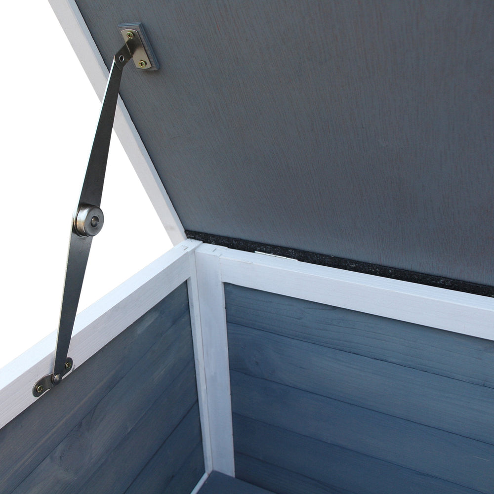 2-Floor Wooden Cat House: Stylish Outdoor Kitten Shelter, PawHut,