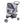3-Wheel Pet Pram: Compact & Comfortable Pet Stroller For Miniature Dogs, PawHut, Grey
