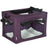 60cm Portable Pet Carrier with Soft Cushion & Mesh Window, for Miniature Dogs, PawHut, Purple