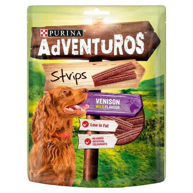 Adventuros Wild Venison Strips 6x90g, Adventuros,