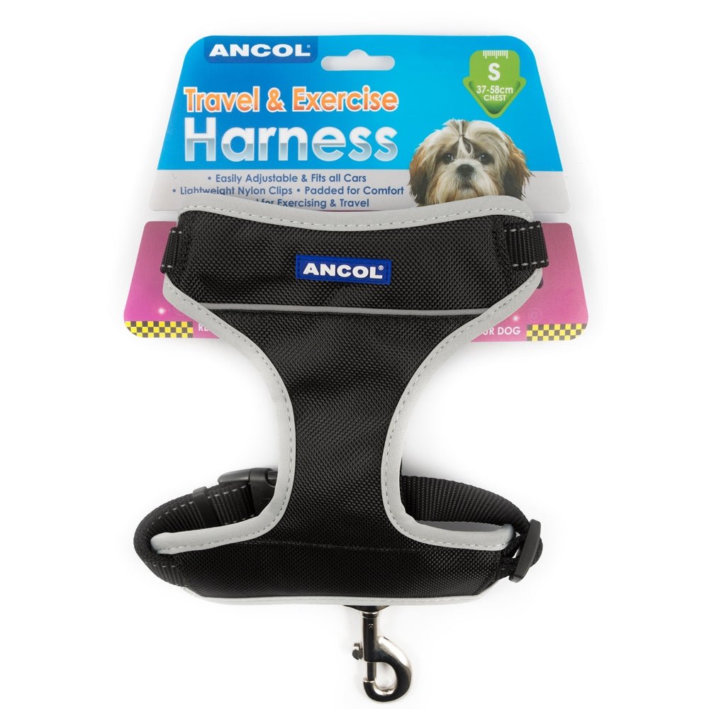 Ancol Car Travel & Exercise Dog Harness, Ancol, S 37-58cm