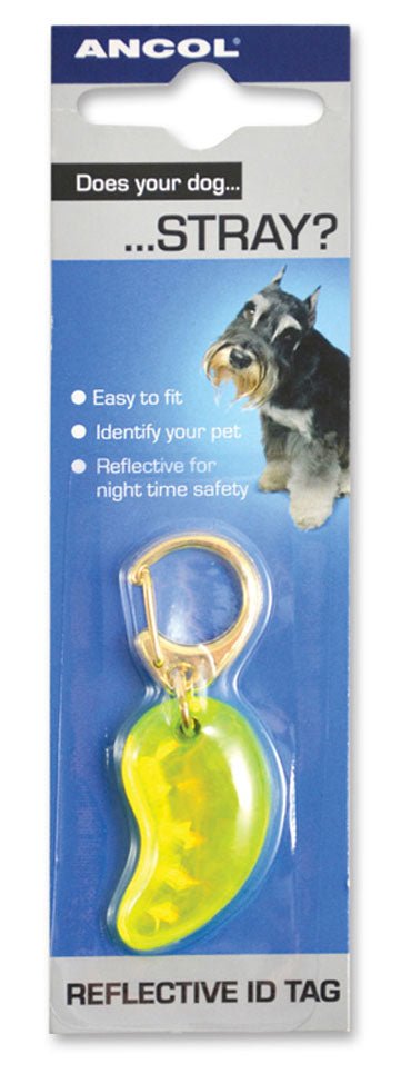 Ancol Dog ID Tag Reflective, Ancol,