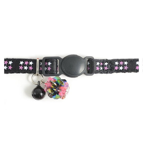 Ancol Kitten Collar Luxury Stars, Ancol, Black