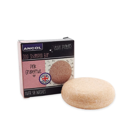 Ancol Little Stinkers Shampoo Bar for Dogs (6x50g), Ancol, Pink Grapefruit
