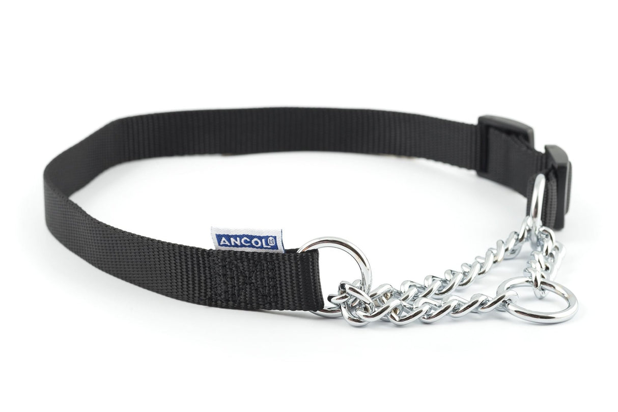 Ancol Nylon Chain Check Collar, Ancol, 45-60 cm