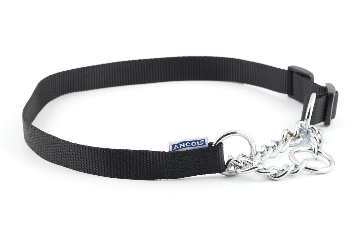 Ancol Nylon Chain Check Collar, Ancol, 50-70 cm