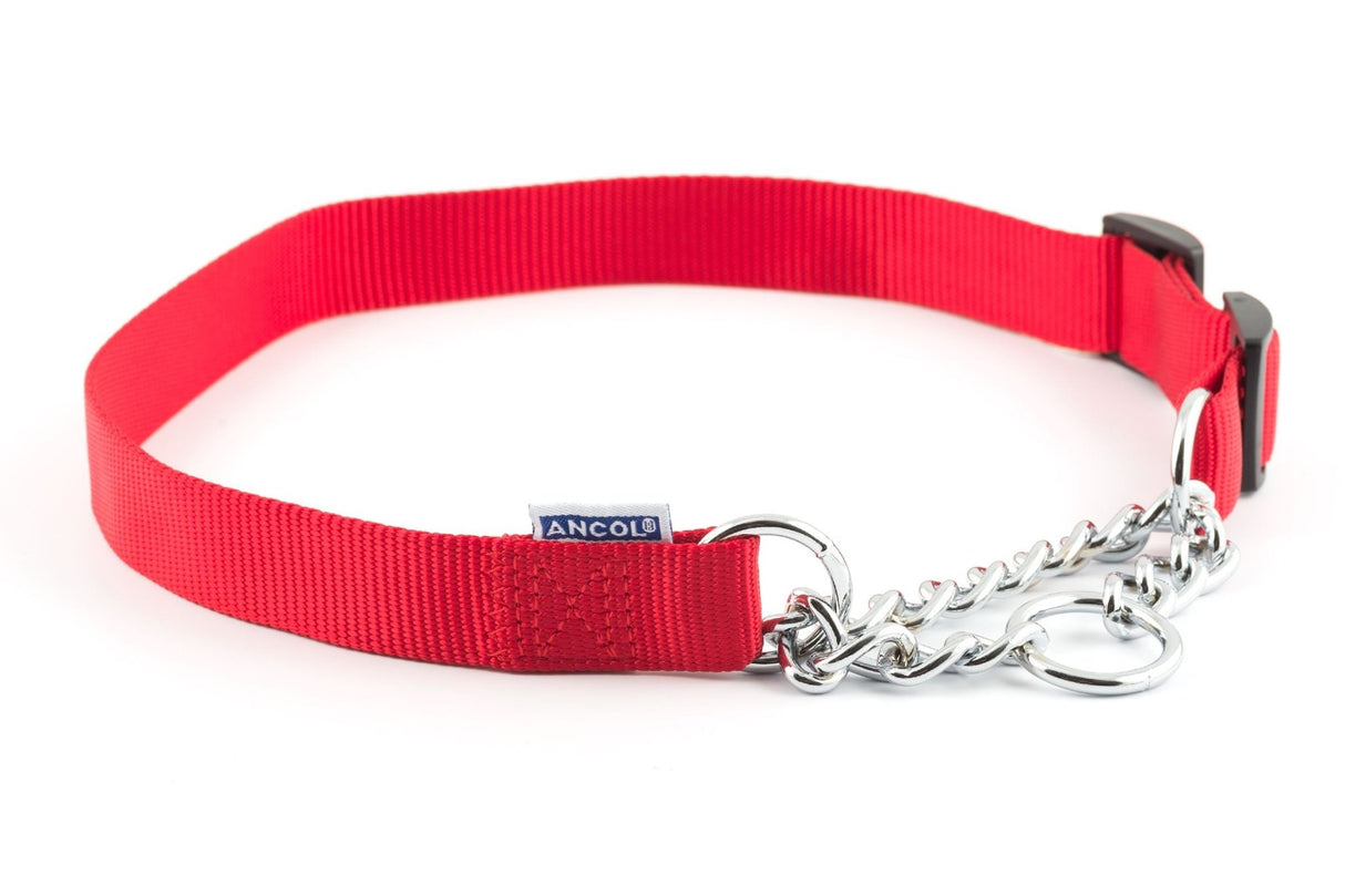 Ancol Nylon Chain Check Collar, Ancol, 55-75 cm