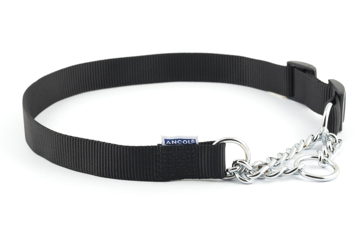 Ancol Nylon Chain Check Collar, Ancol, 55-75 cm