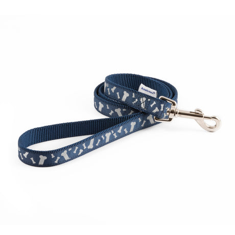 Ancol Paw and Bone Reflective Dog Lead, Ancol, Blue