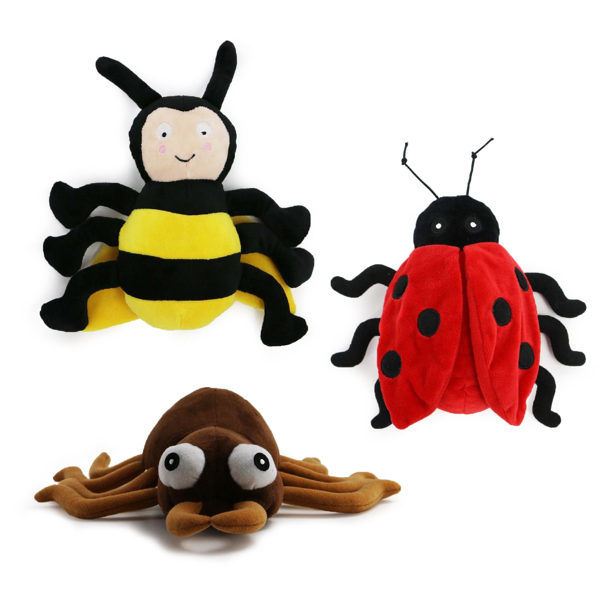 Ancol Playtime Little Bugs x3 Dog Toy, Ancol,