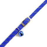 Ancol Reflective Soft Weave Cat Collar, Ancol, Blue