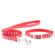 Ancol Small Bite Nylon Reflective Collar & Lead Set Red, Ancol,