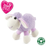 Ancol Small Bite Plush Lamb Lilac Dog Toy, Ancol,