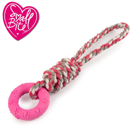 Ancol Small Bite Rope & Ring Puppy Toy, Ancol,