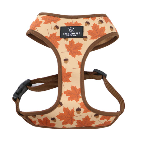 Ancol Soho Maple Leaf or Woodland Reversible Dog Harness, Ancol, XSmall