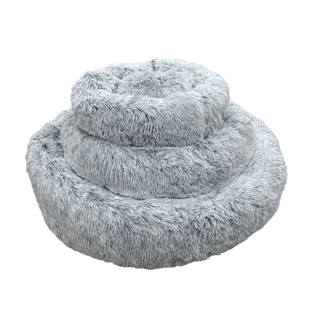 Ancol Super Soft Plush Donut Dog Bed, Ancol, L 100cm