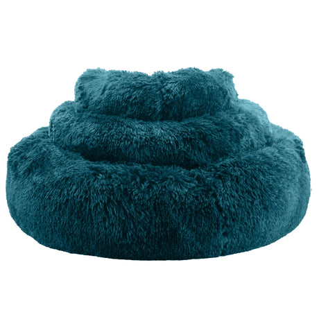 Ancol Super Soft Plush Donut Dog Bed, Ancol, S 50cm