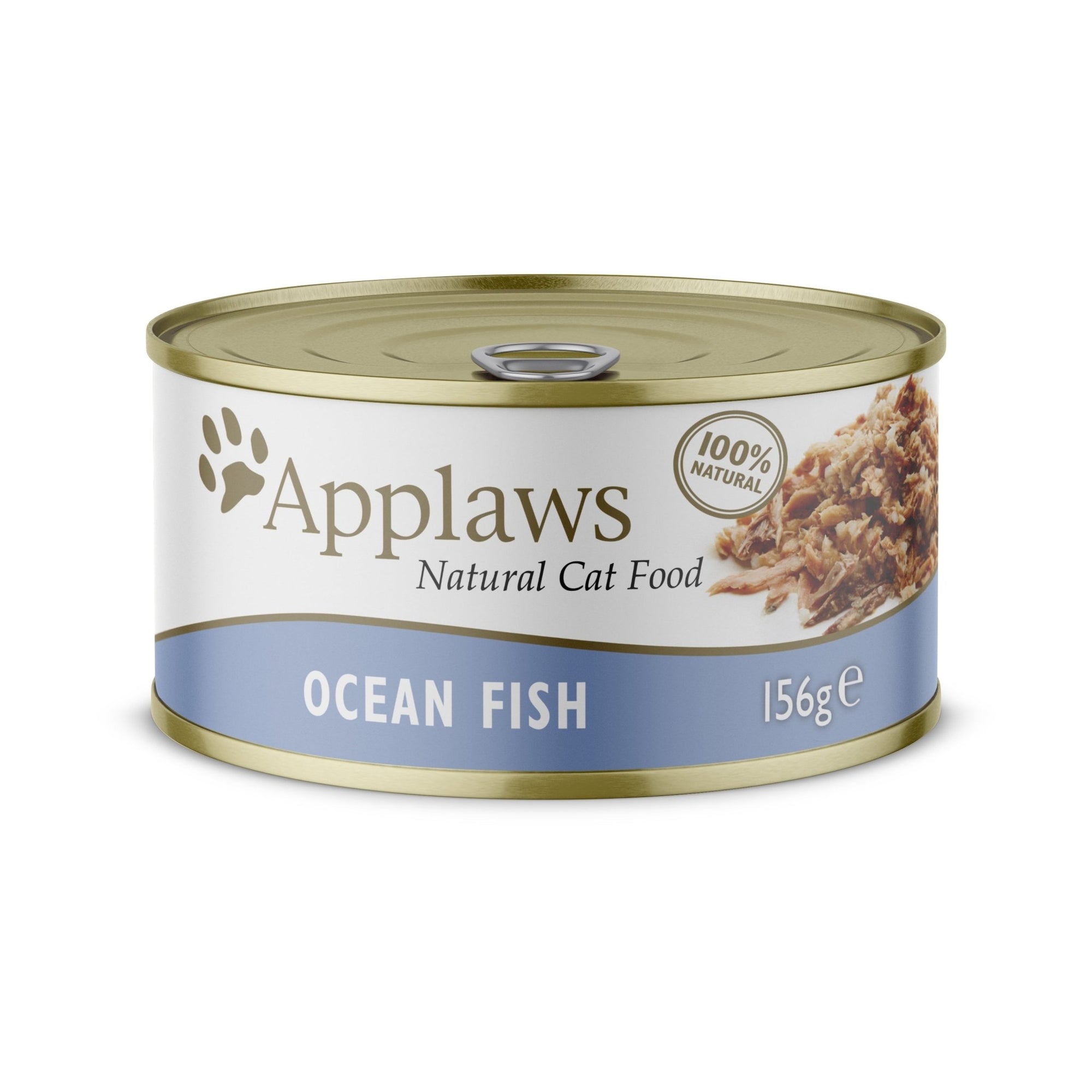Applaws Cat Ocean Fish in Broth Tins, Applaws, 24x156g