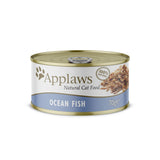 Applaws Cat Ocean Fish in Broth Tins, Applaws, 24x70g