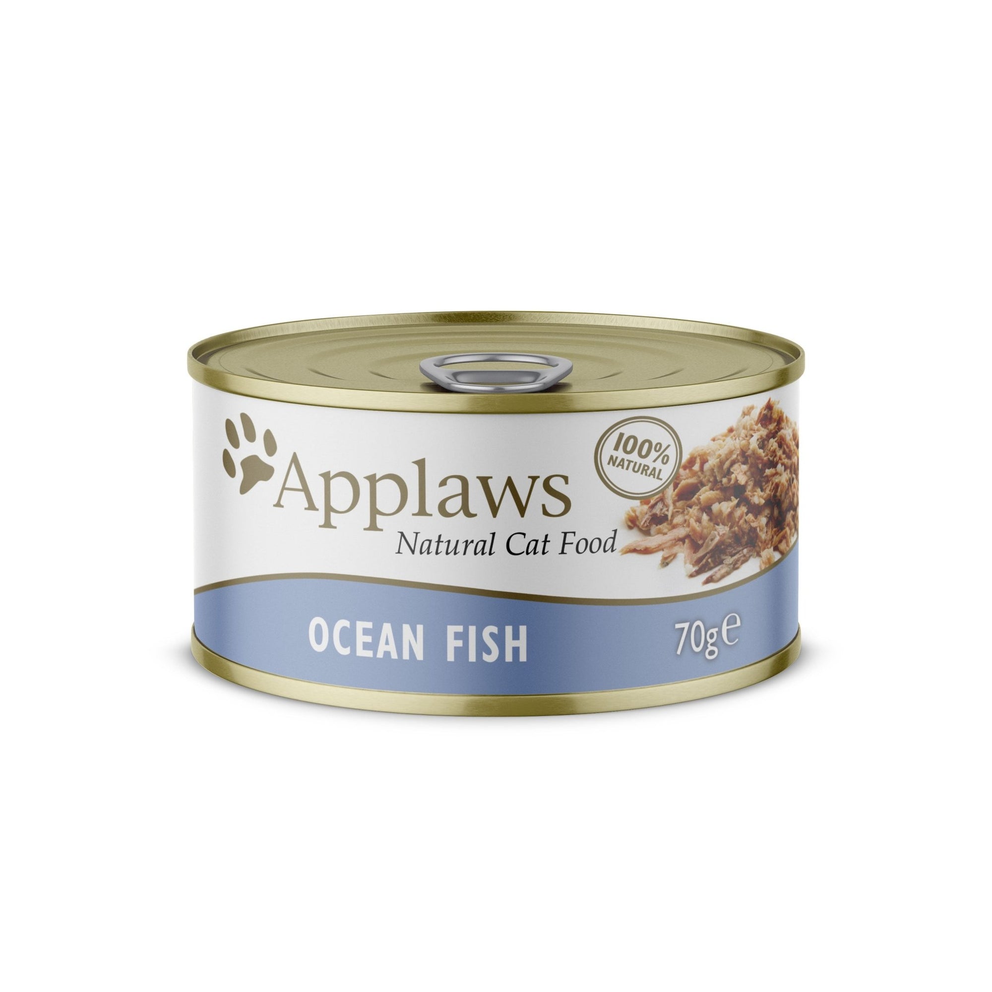 Applaws Cat Ocean Fish in Broth Tins, Applaws, 24x156g