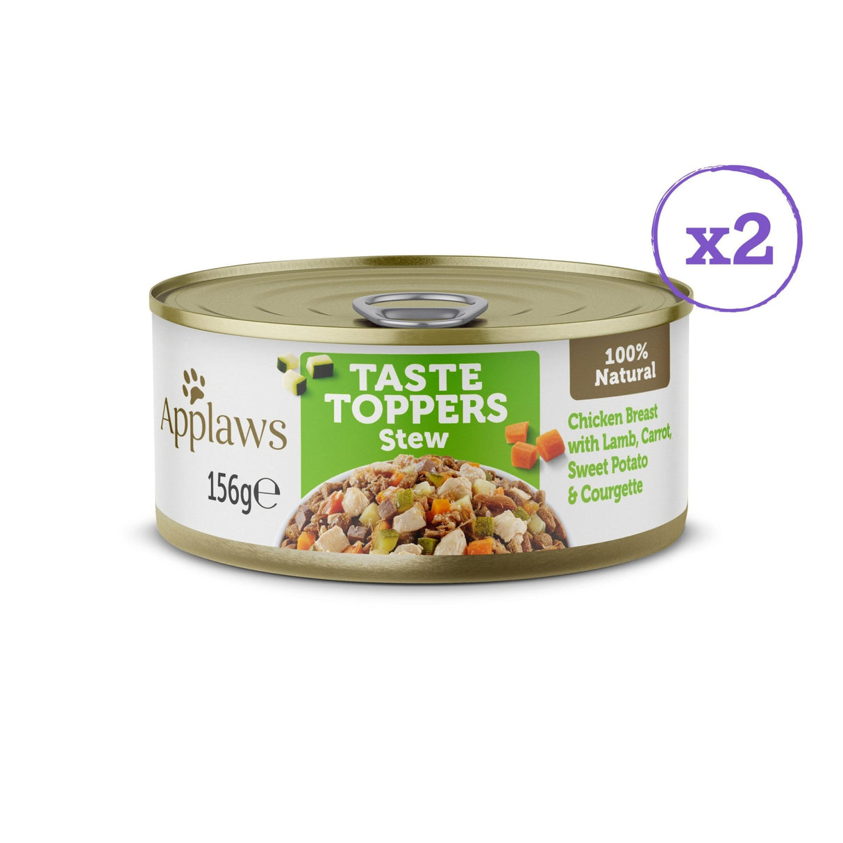 Applaws Taste Toppers Stew Tin Selection 4x (8x156g), Applaws,