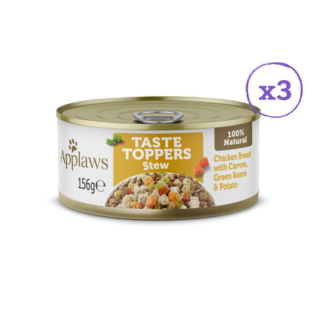 Applaws Taste Toppers Stew Tin Selection 4x (8x156g), Applaws,