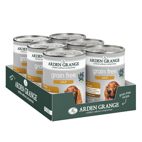 Arden Grange Adult Grain Free Duck & Superfoods 6x395g, Arden Grange,