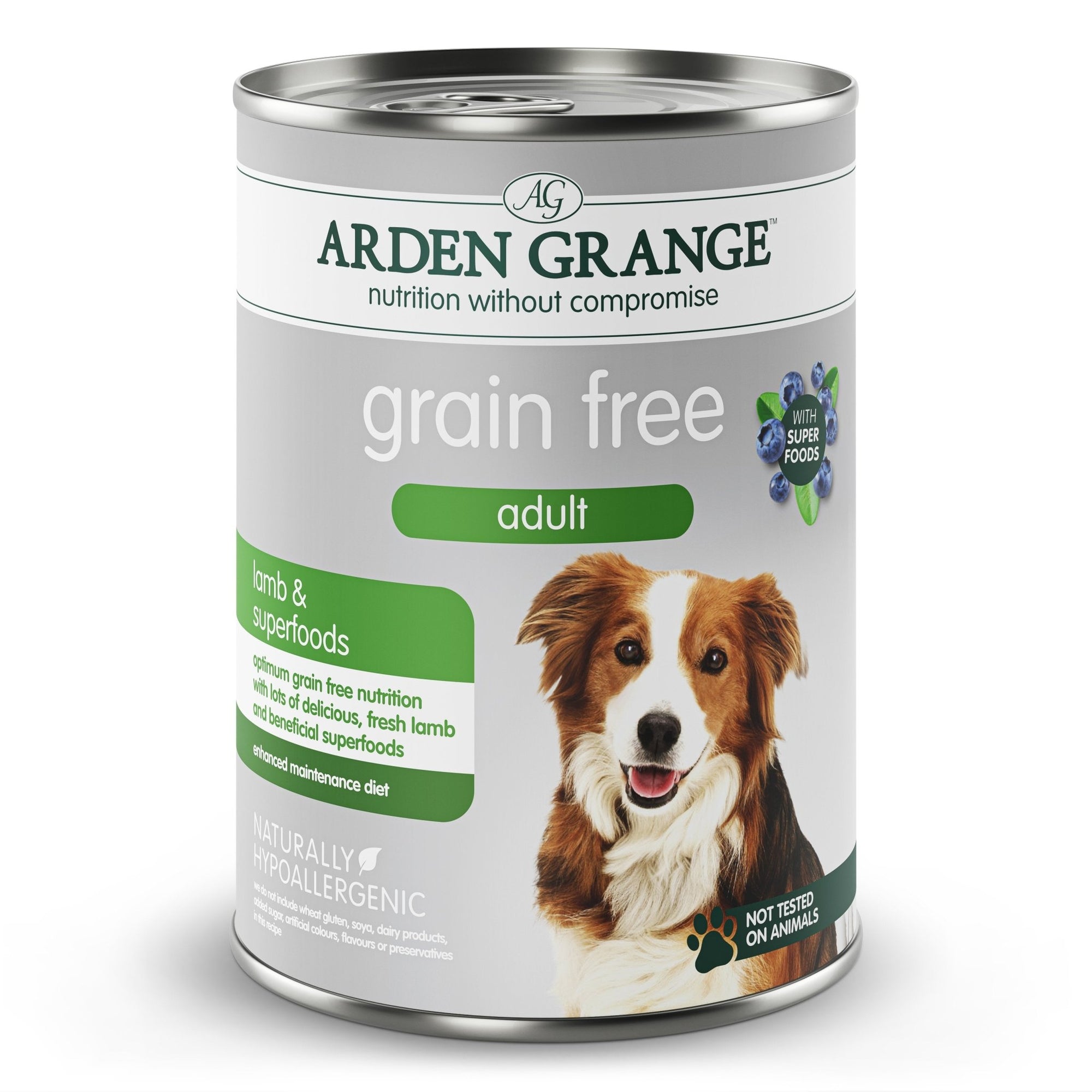 Arden Grange Adult Grain Free Lamb & Superfoods 6x395g, Arden Grange,