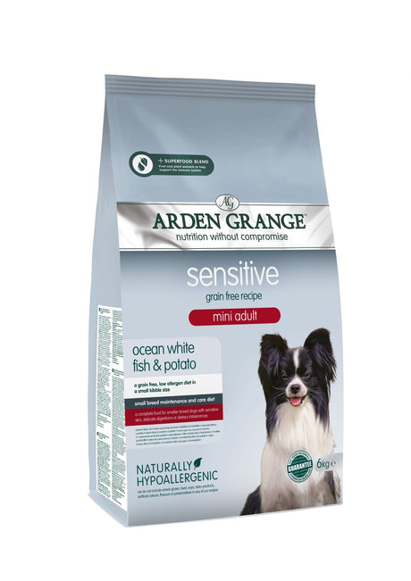 Arden Grange Dog Sensitive Mini Adult, Arden Grange, 6 kg