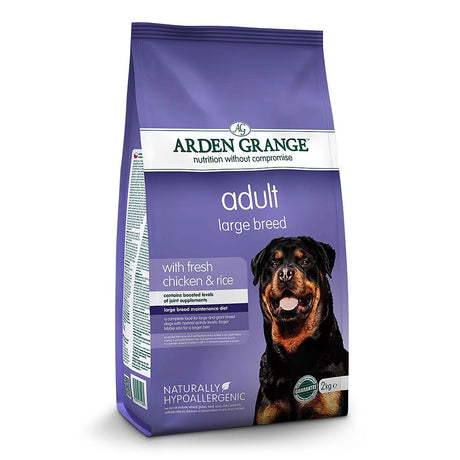 Arden Grange Dry Adult Large Breed Dog Food with Fresh Chicken & Rice, Arden Grange, 2 kg