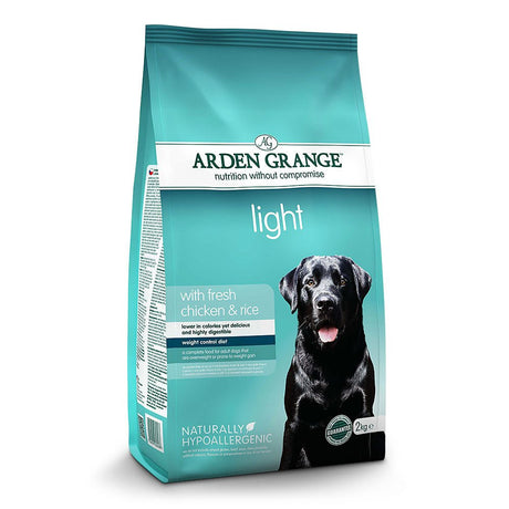 Arden Grange Dry Light Dog Food with Fresh Chicken & Rice, Arden Grange, 2 kg